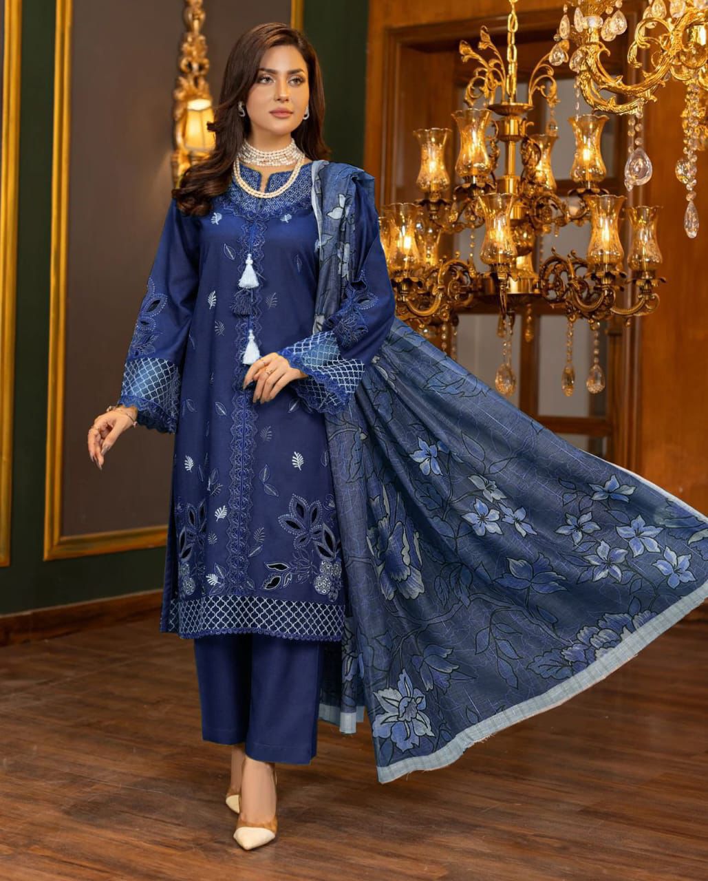 3 Piece Summer Collection Lawn Suit