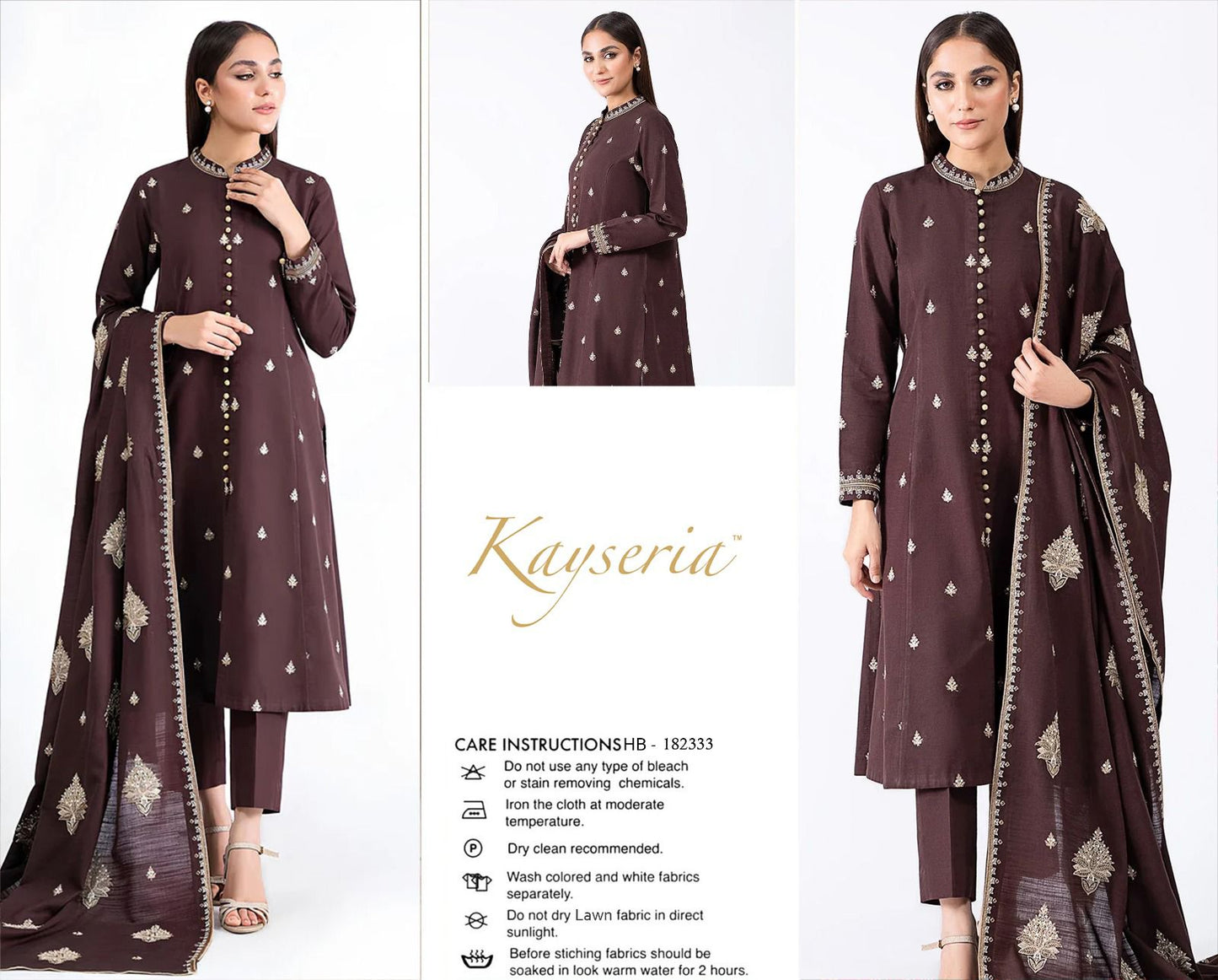 3 Piece Summer Collection Lawn Suit