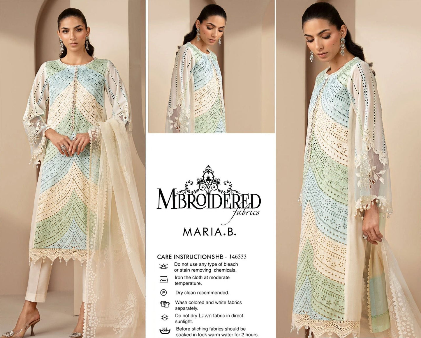 3PIECE CHIKEN-KARI EMBROIDED Collection