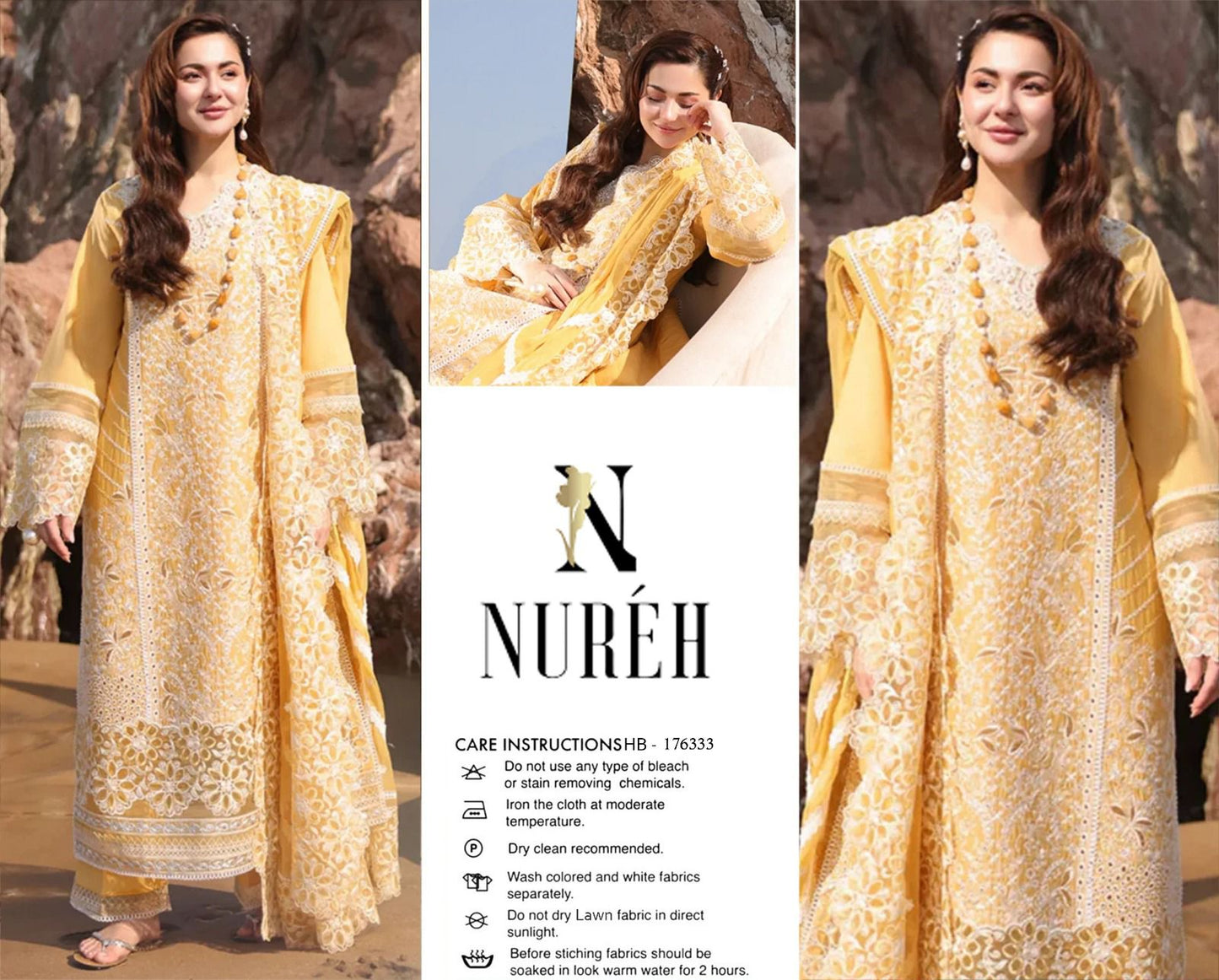 3PIECE Luxury Embroidered Collection