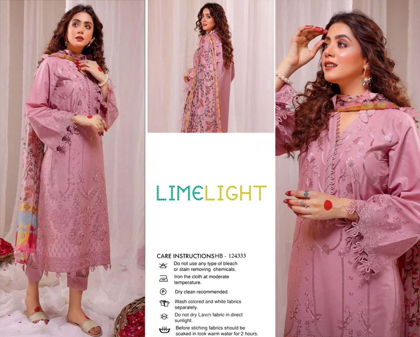 3PIECE Luxury Embroidered Collection