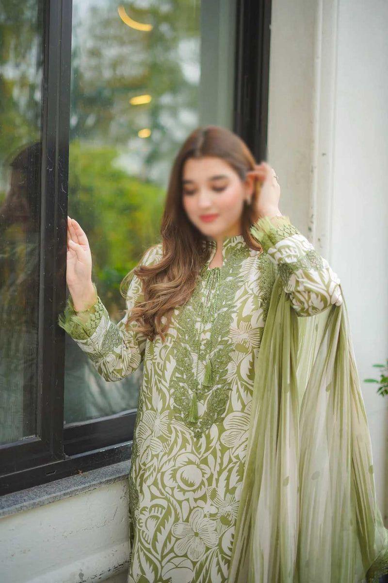 3PIECE Embroidered Summer Collection