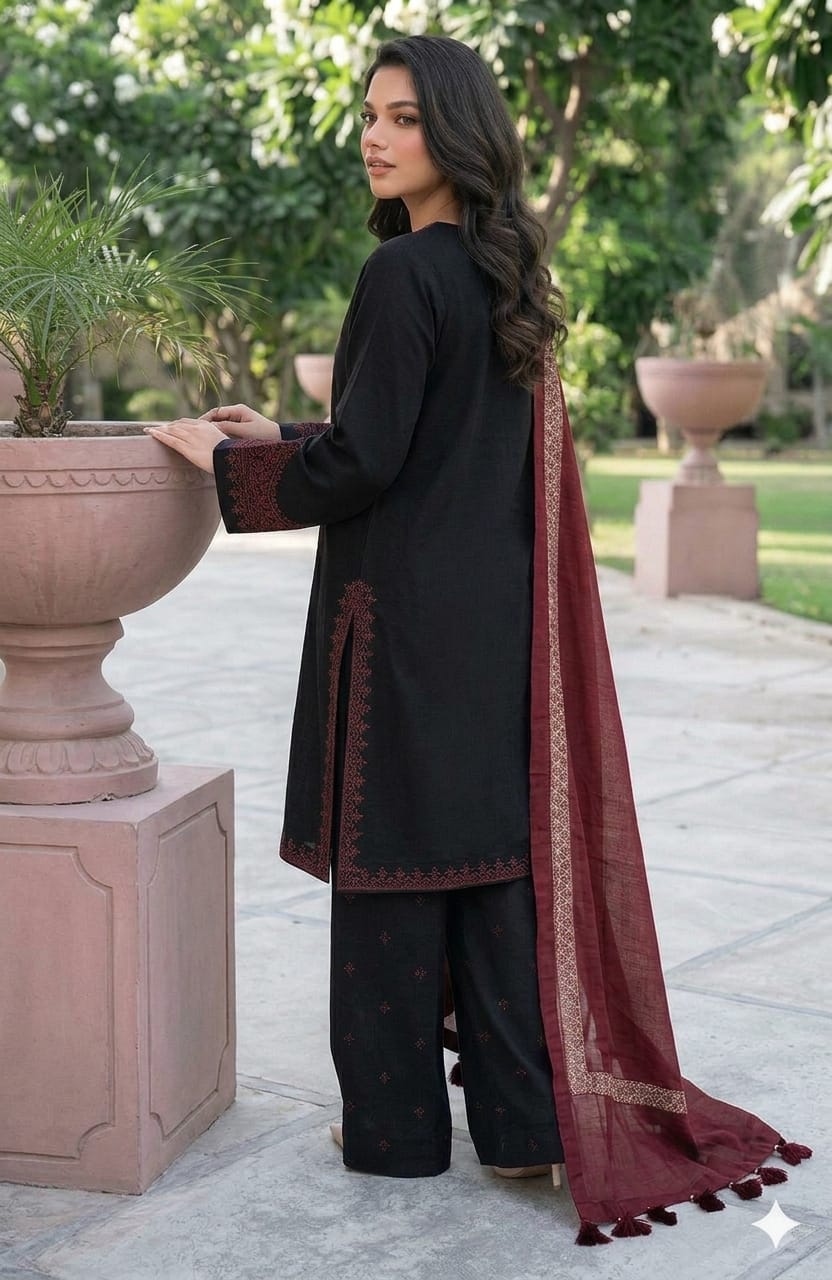 3PIECE Luxury Embroidered Collection