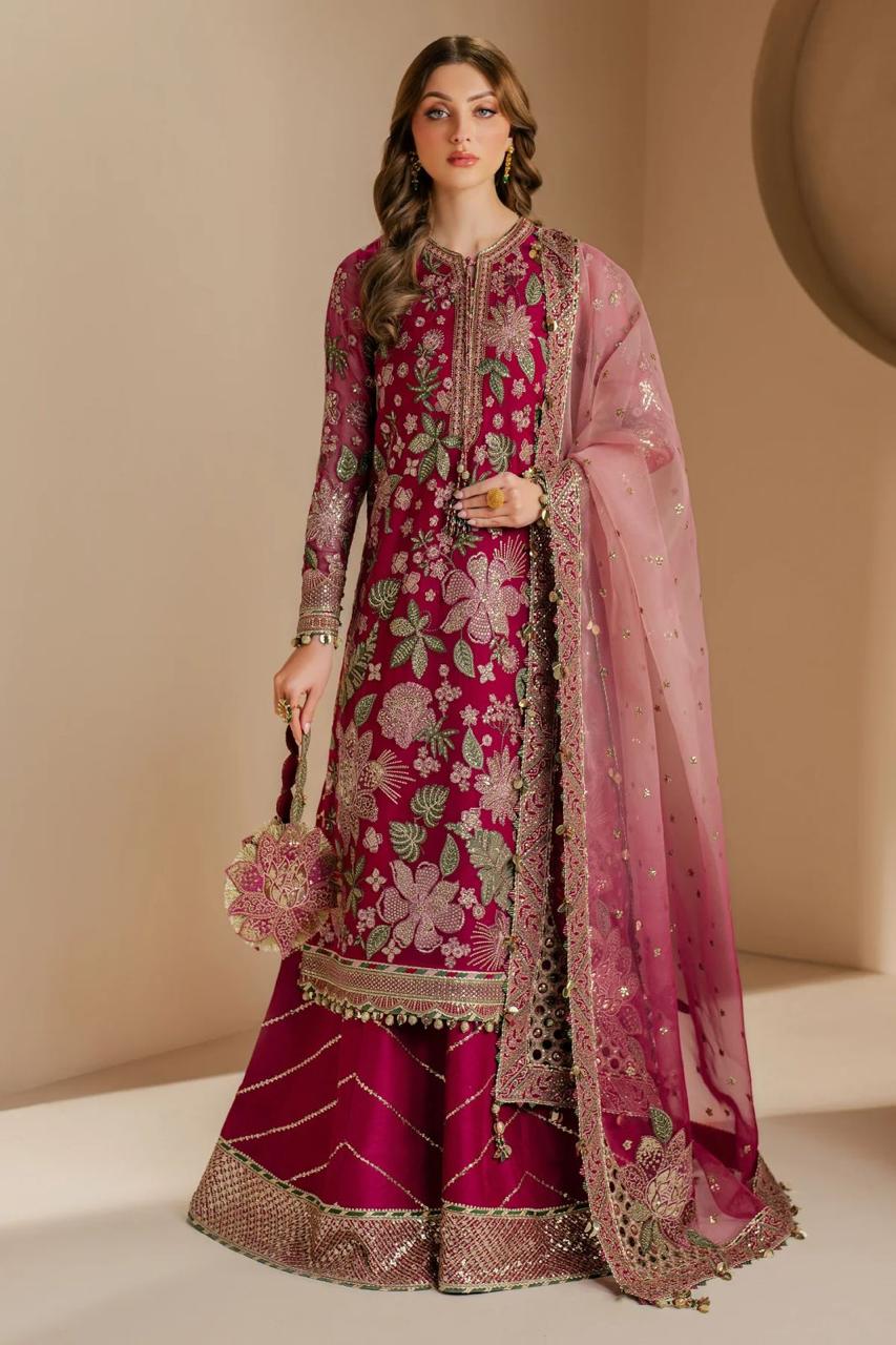3PIECE Luxury Embroidered Chiffon