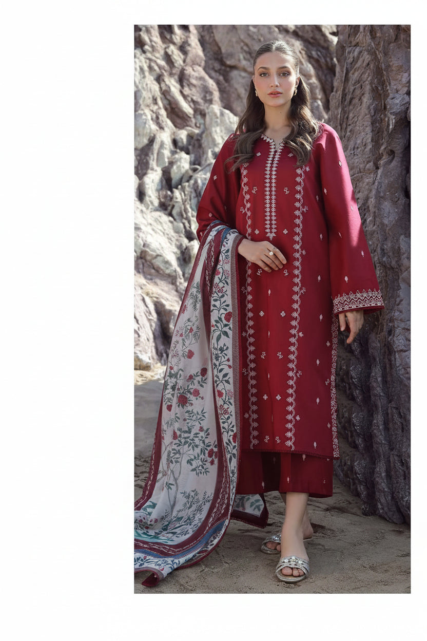 3PIECE Luxury Embroidered Collection