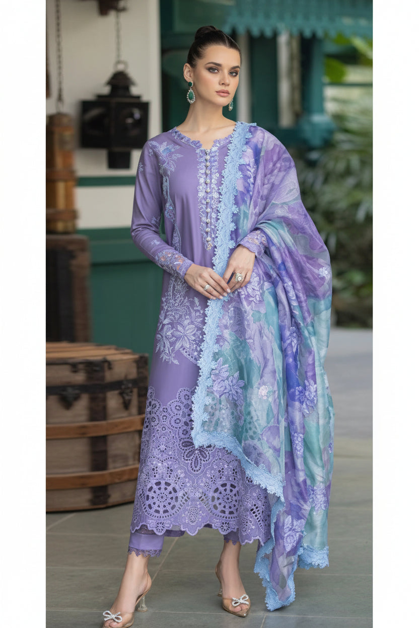 3PIECE Embroidered Summer Collection