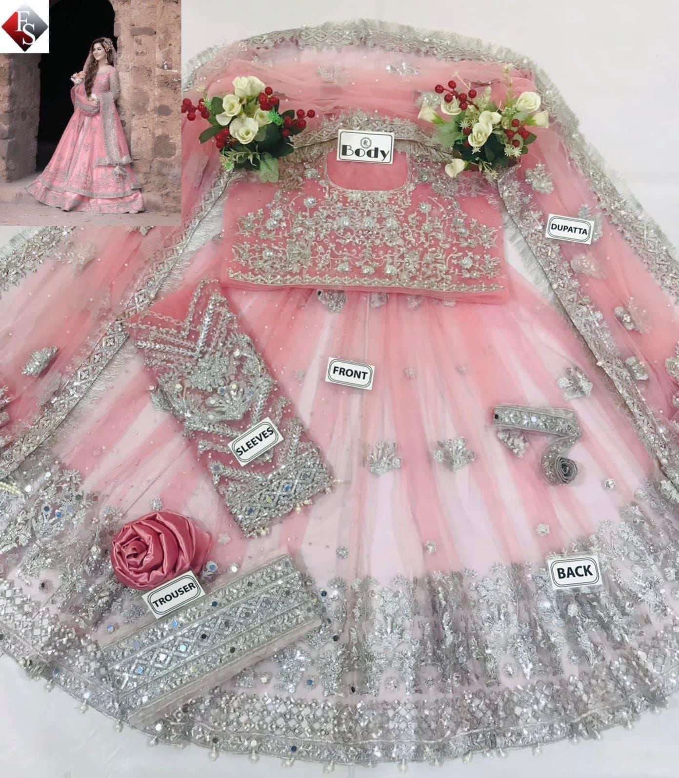 3PIECE Luxury Embroidered Net Collection
