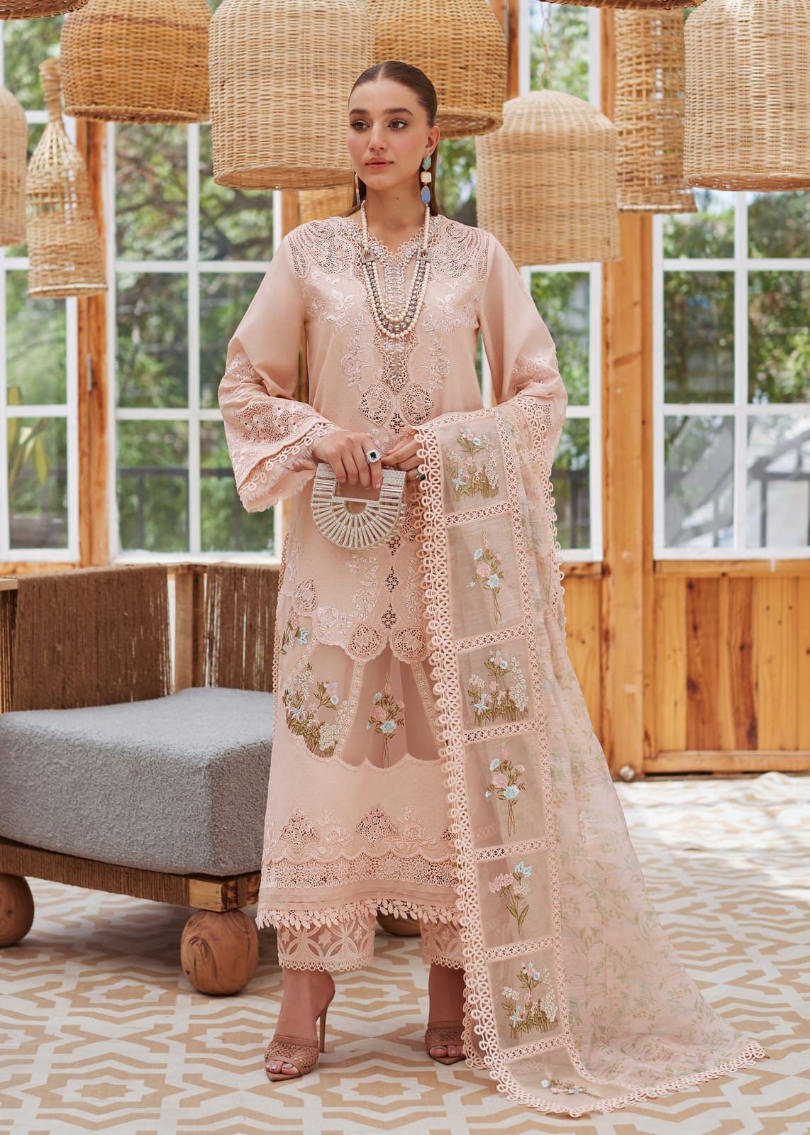 3PIECE Luxury Embroidered Collection