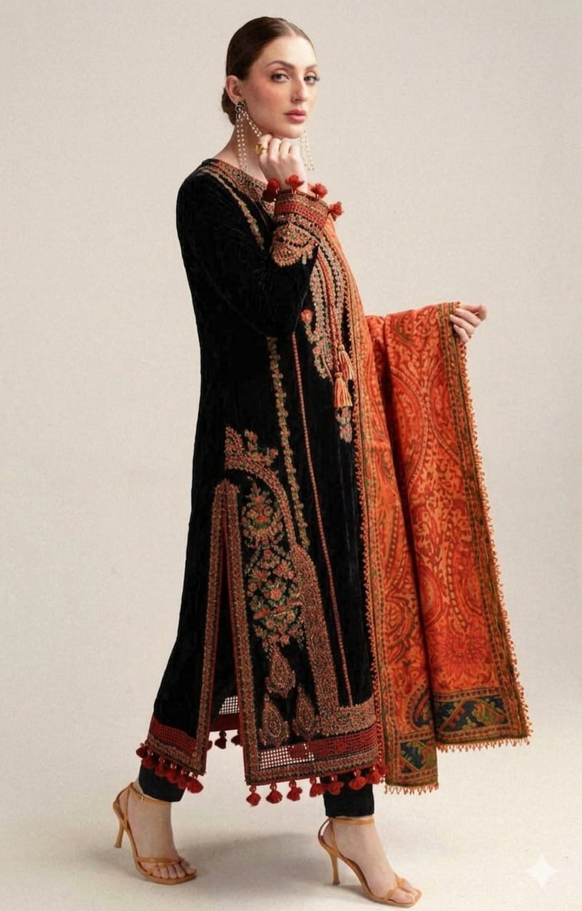 3PIECE Luxury Embroidered Summer Collection