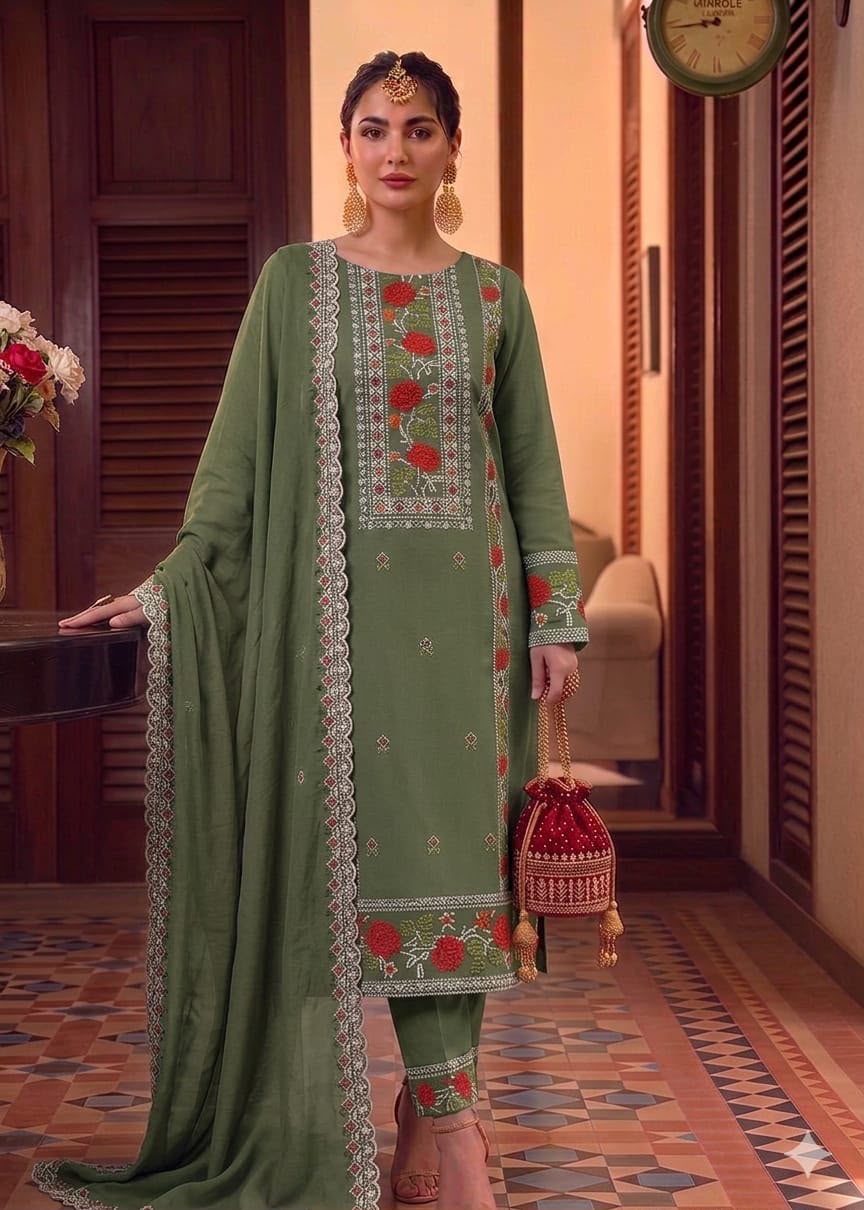 3PIECE Embroidered Summer Collection