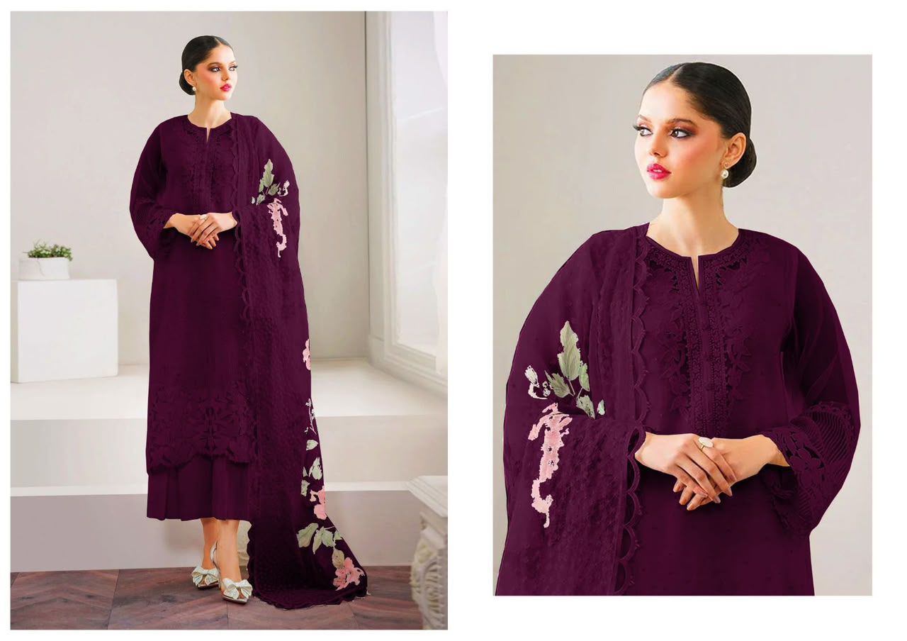3PIECE Luxury Embroidered Collection