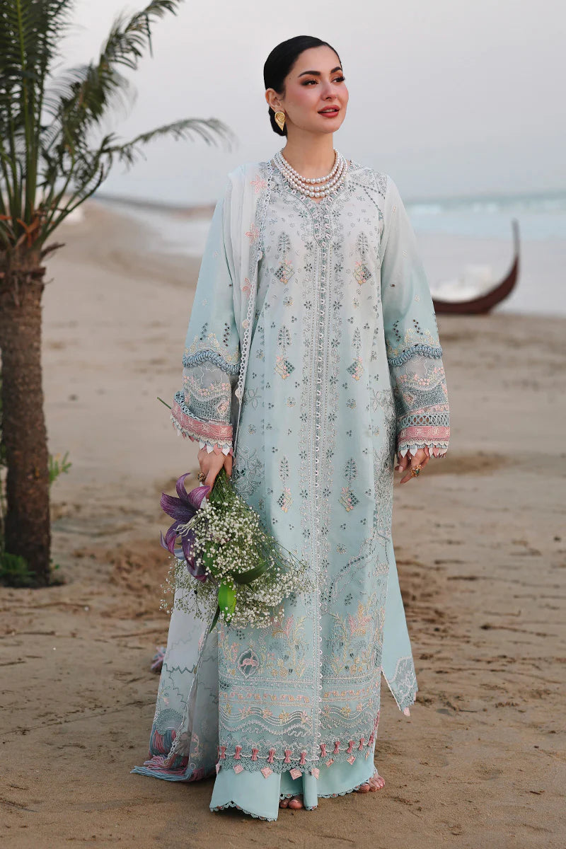 3 Piece Embroidered Women's Suit Summer Collection