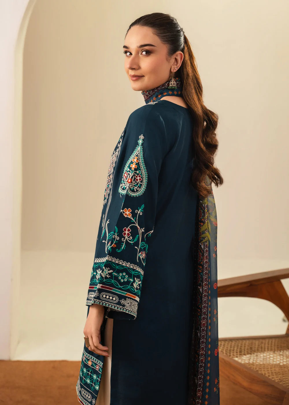 3-PC Lawn Embroidered Women's Suit