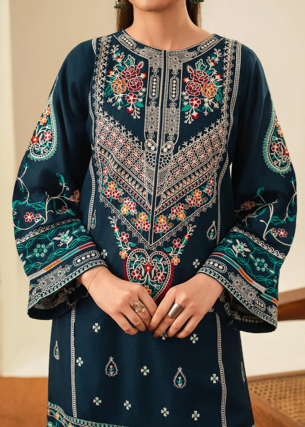 3-PC Lawn Embroidered Women's Suit