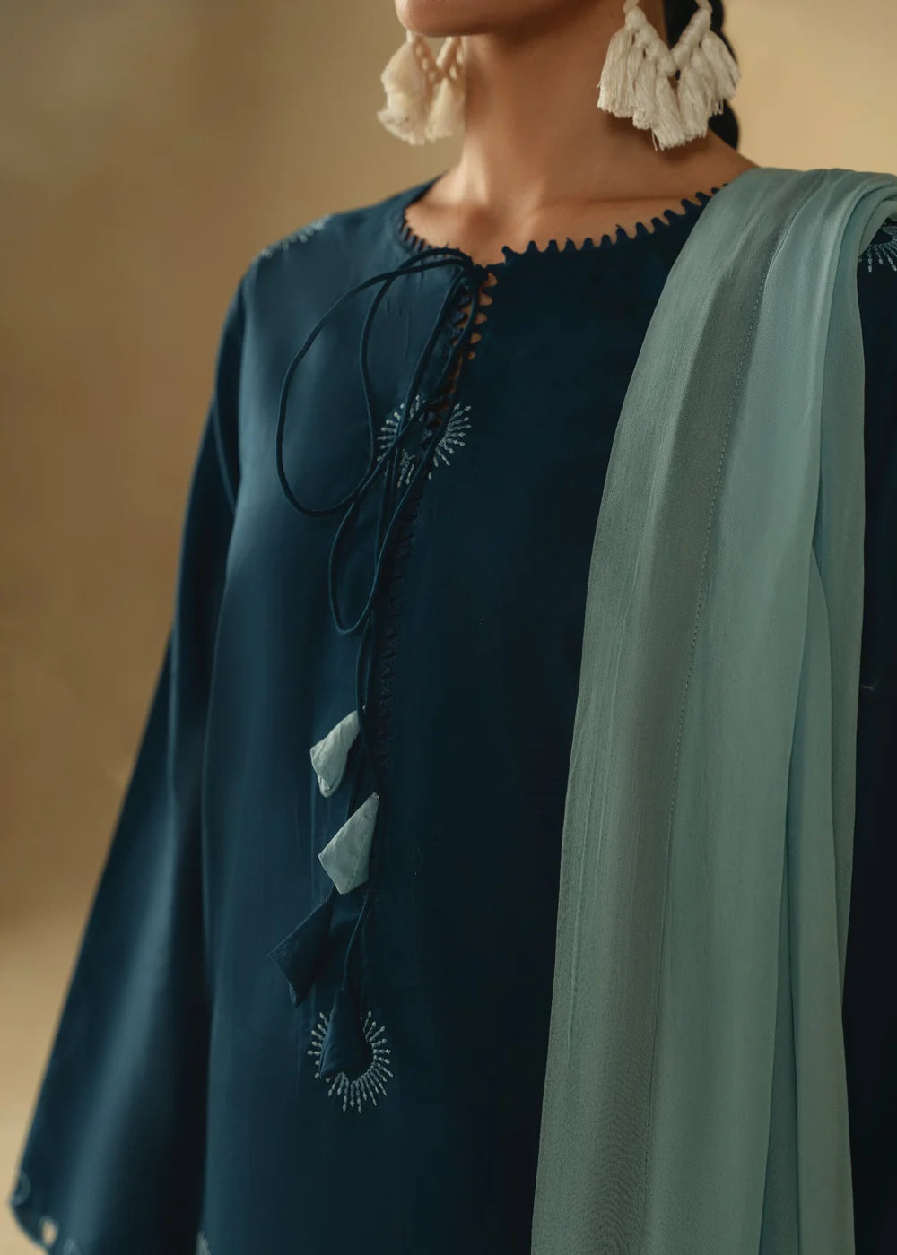 3 Piece Embroidered Women's Suit Summer Collection
