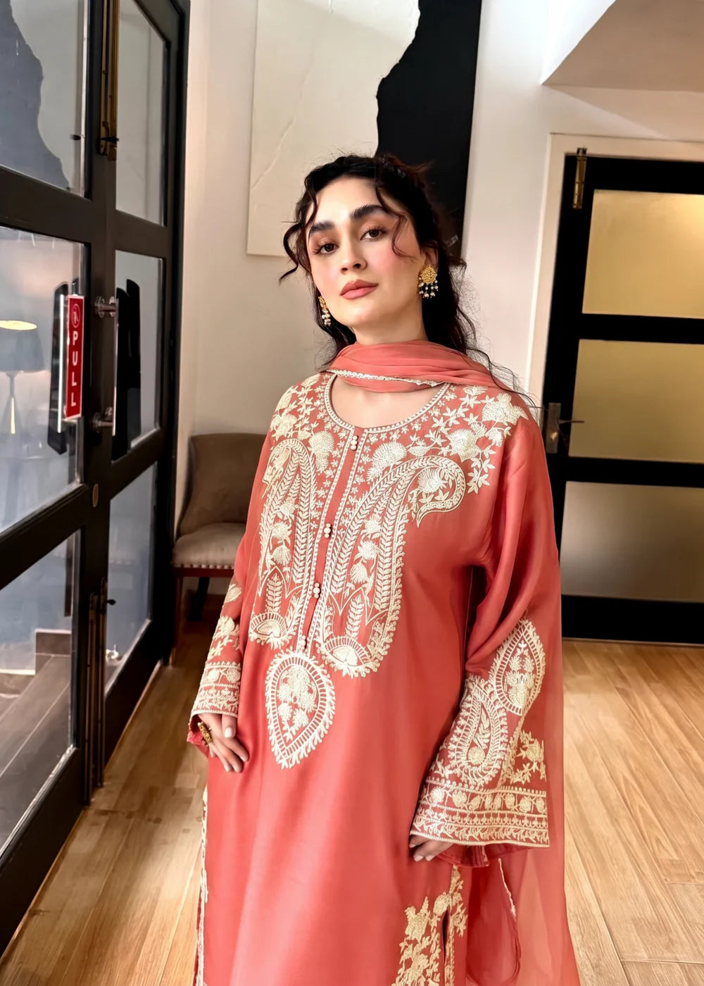 3-PC Lawn Embroidered Women's Suit