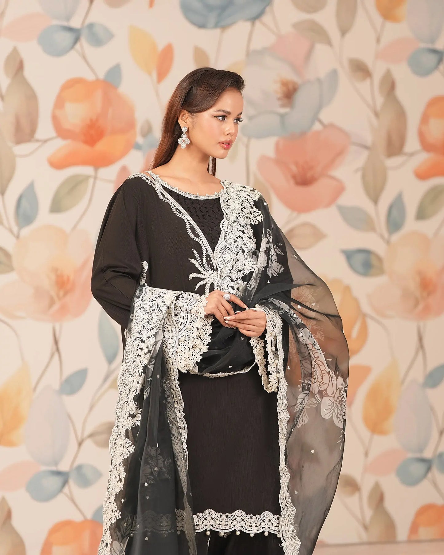 3-Piece Ready-to-Wear Rod Cotton Suit