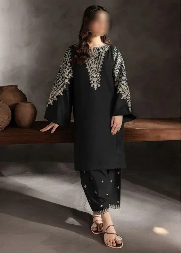 Embroidered Lawn Shirt & Cotton Trouser Set