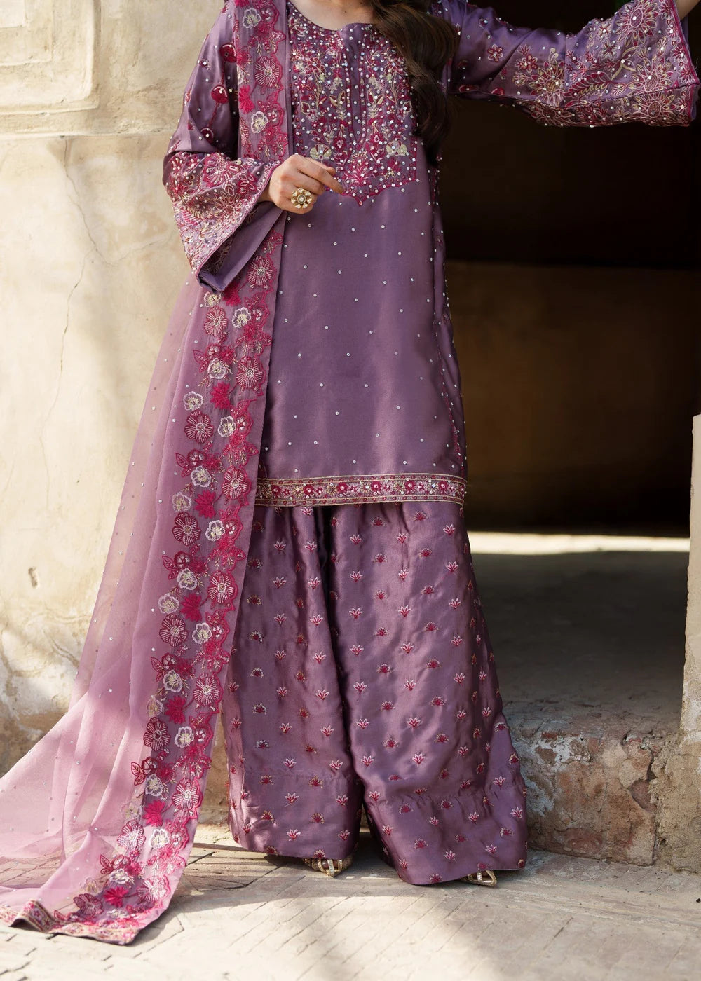 3 Piece Silk Women's Dress