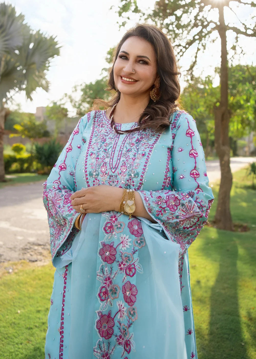 3Piece Silk Women's Dress