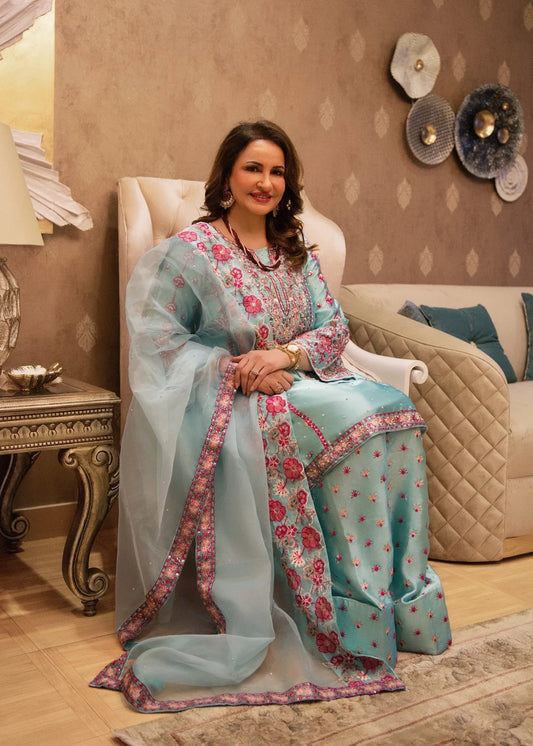 3Piece Silk Women's Dress