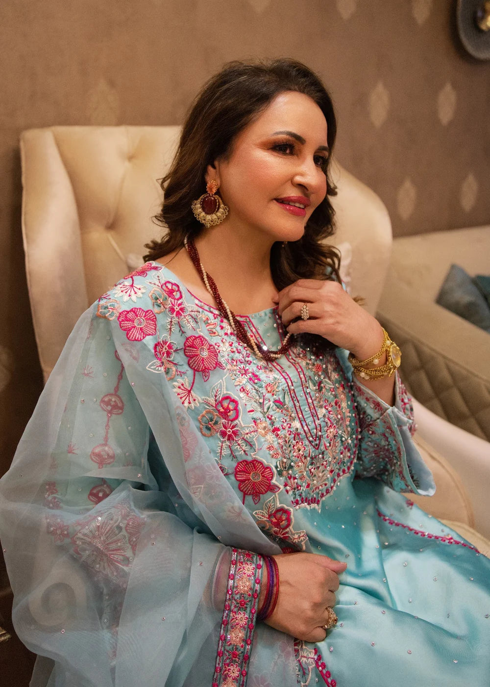 3Piece Silk Women's Dress
