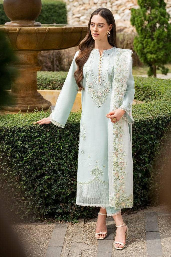 3 Piece Embroidered Summer Collection Suit