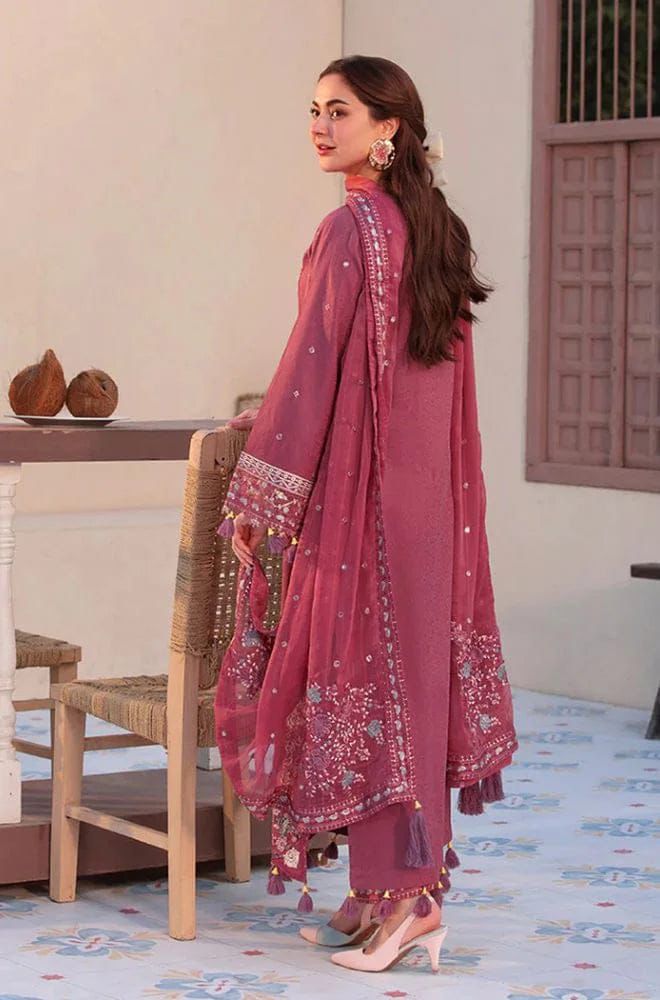 3 Piece Embroidered Summer Suit