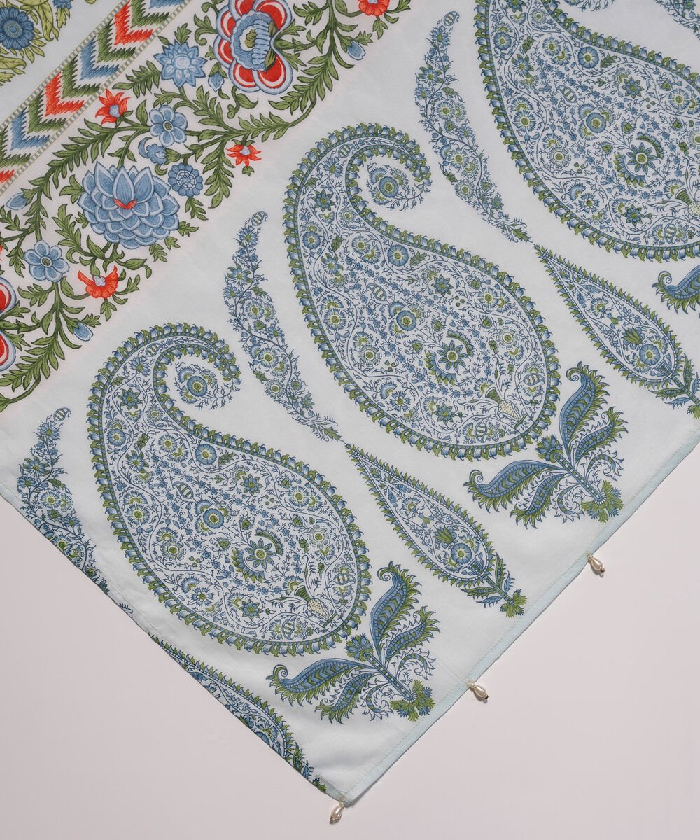 3 Piece - Embroidered Cotton Suit