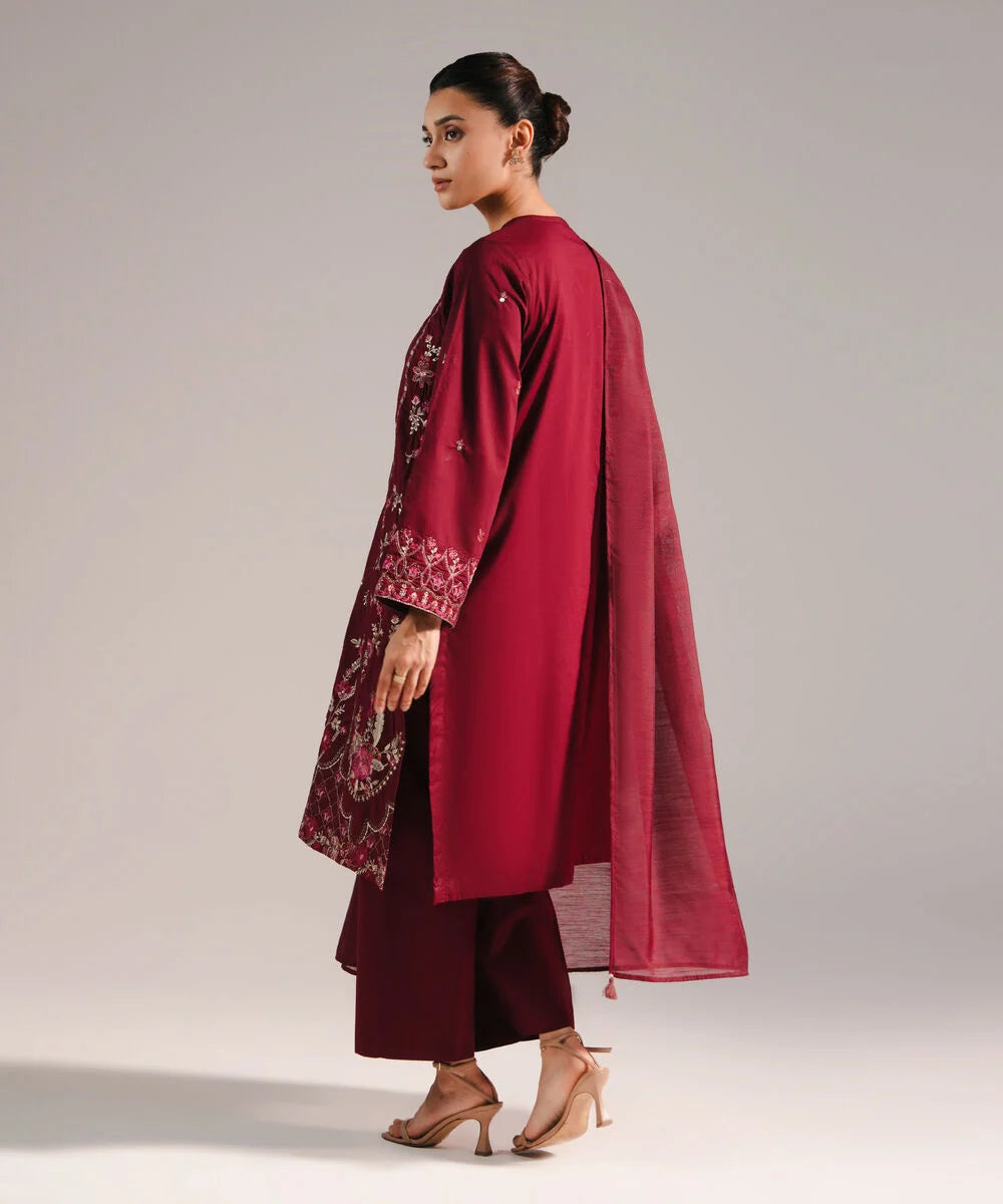 3 Piece - Embroidered Lawn Suit