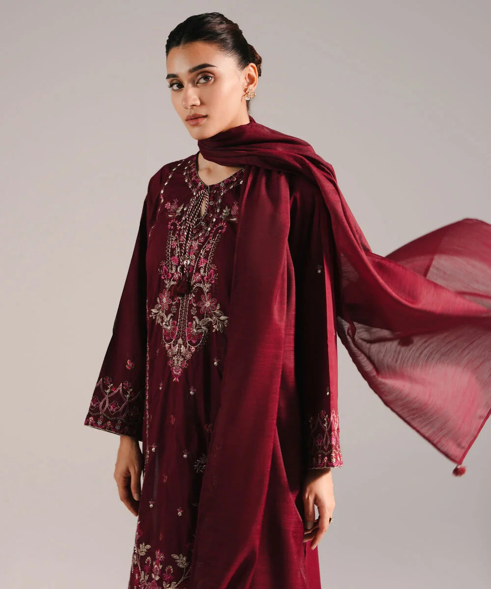 3 Piece - Embroidered Lawn Suit