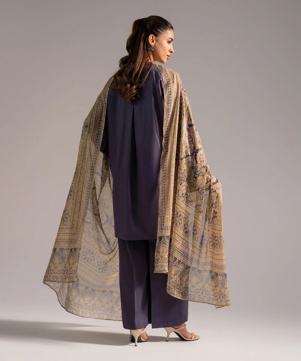 3 Piece - Embroidered Lawn Suit