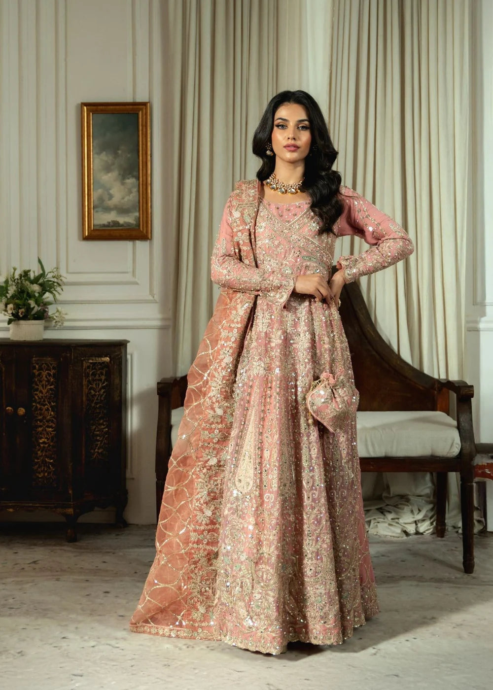 Anaarkali frock Women's Dress