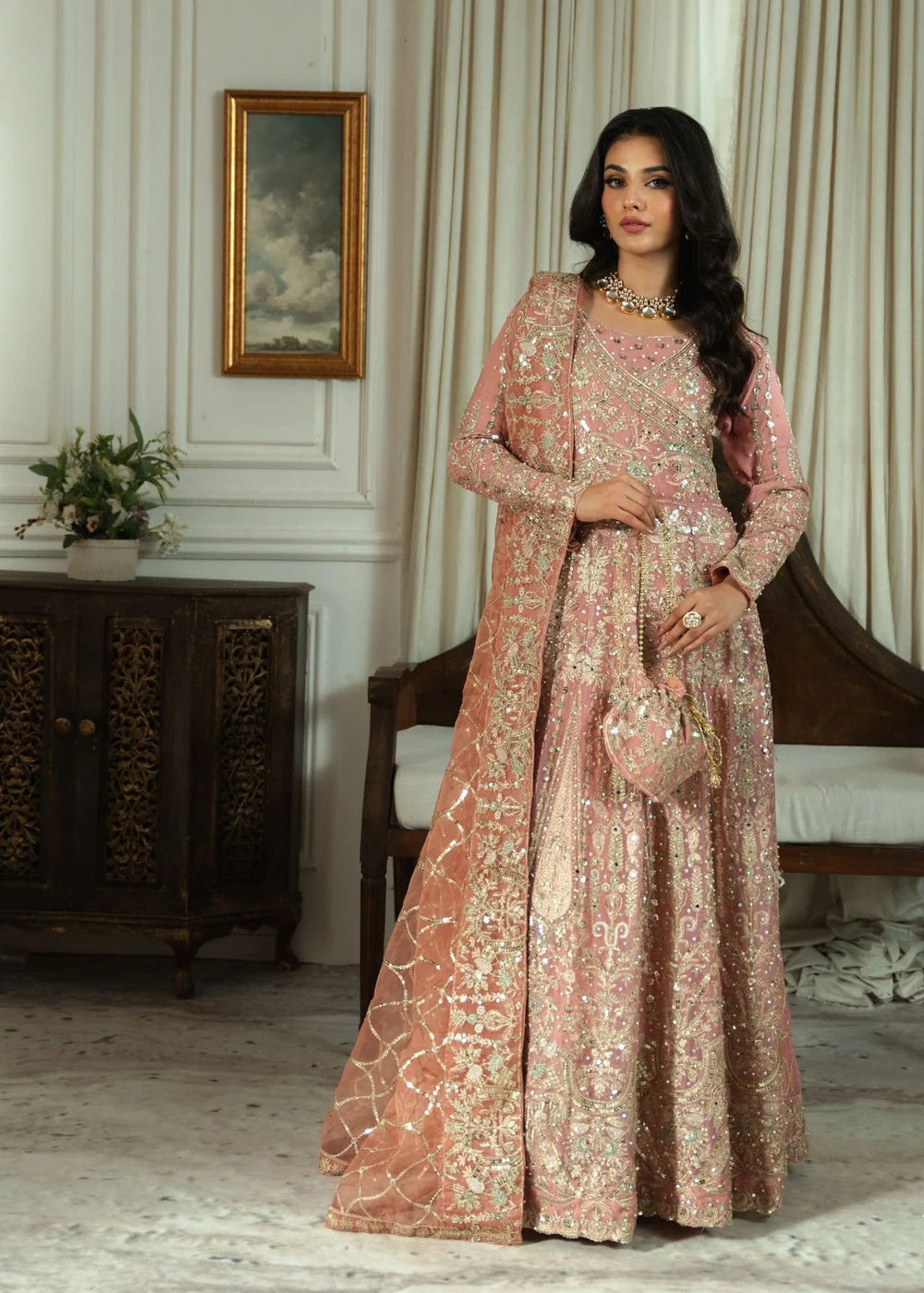 Anaarkali frock Women's Dress