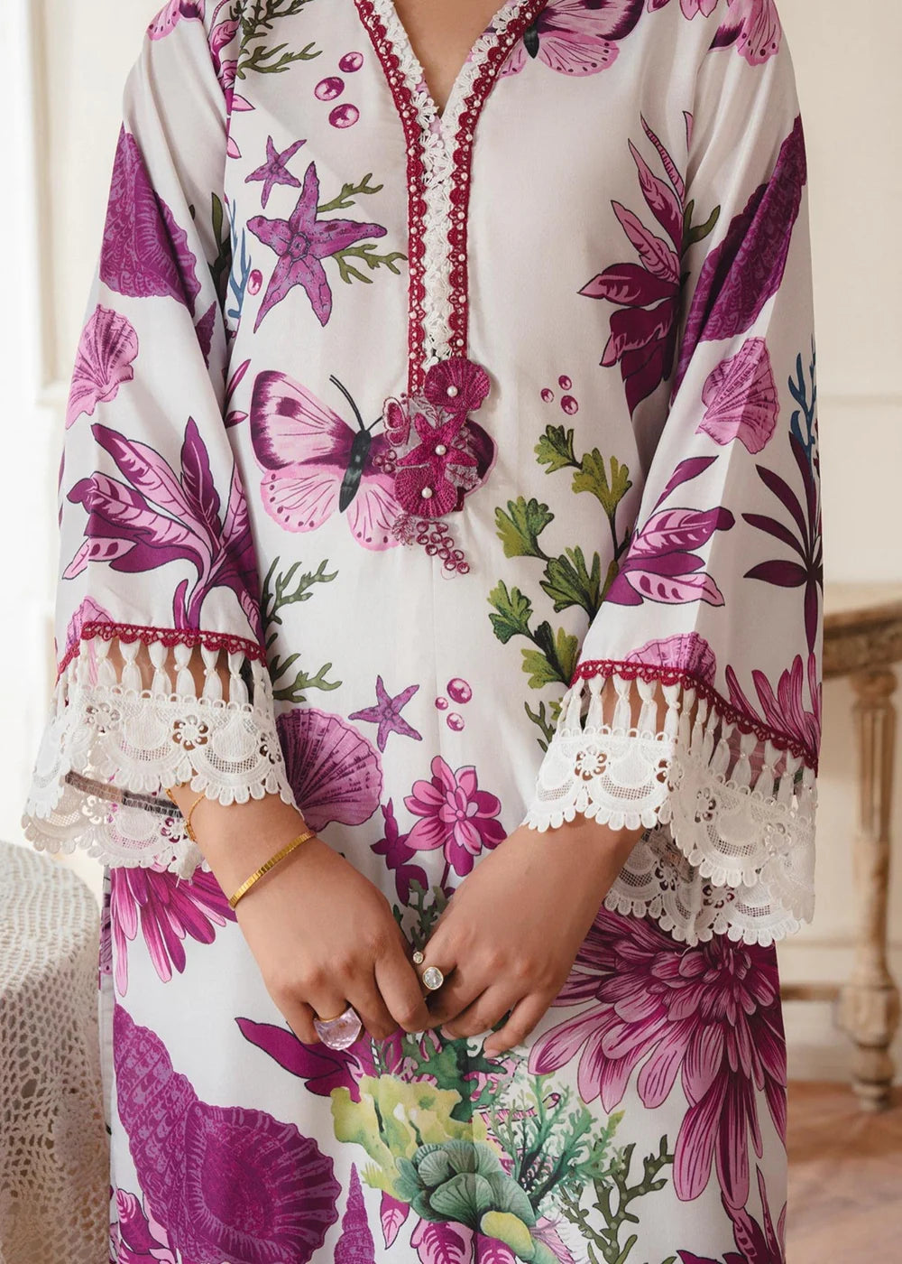 3 Piece Lawn Women's Suit Summer Collection