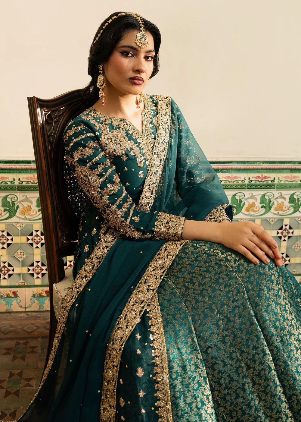 Flared lehenga Chiffon Women's Dress