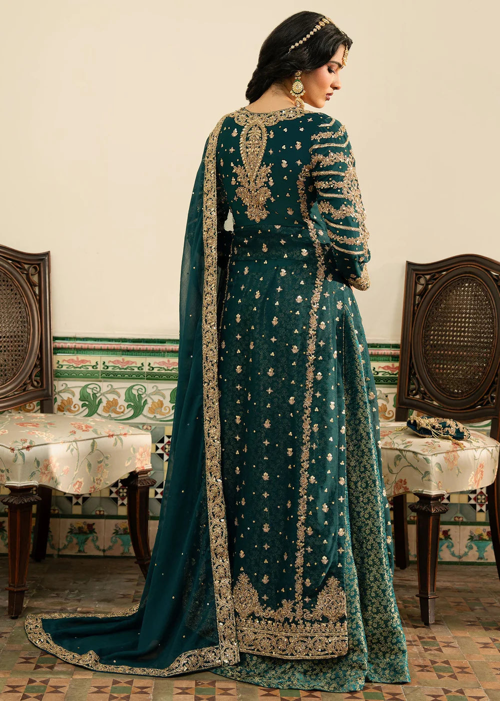 Flared lehenga Chiffon Women's Dress