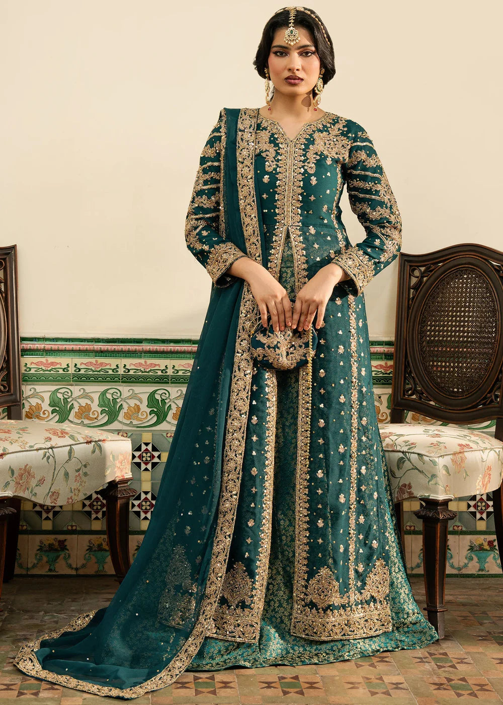 Flared lehenga Chiffon Women's Dress
