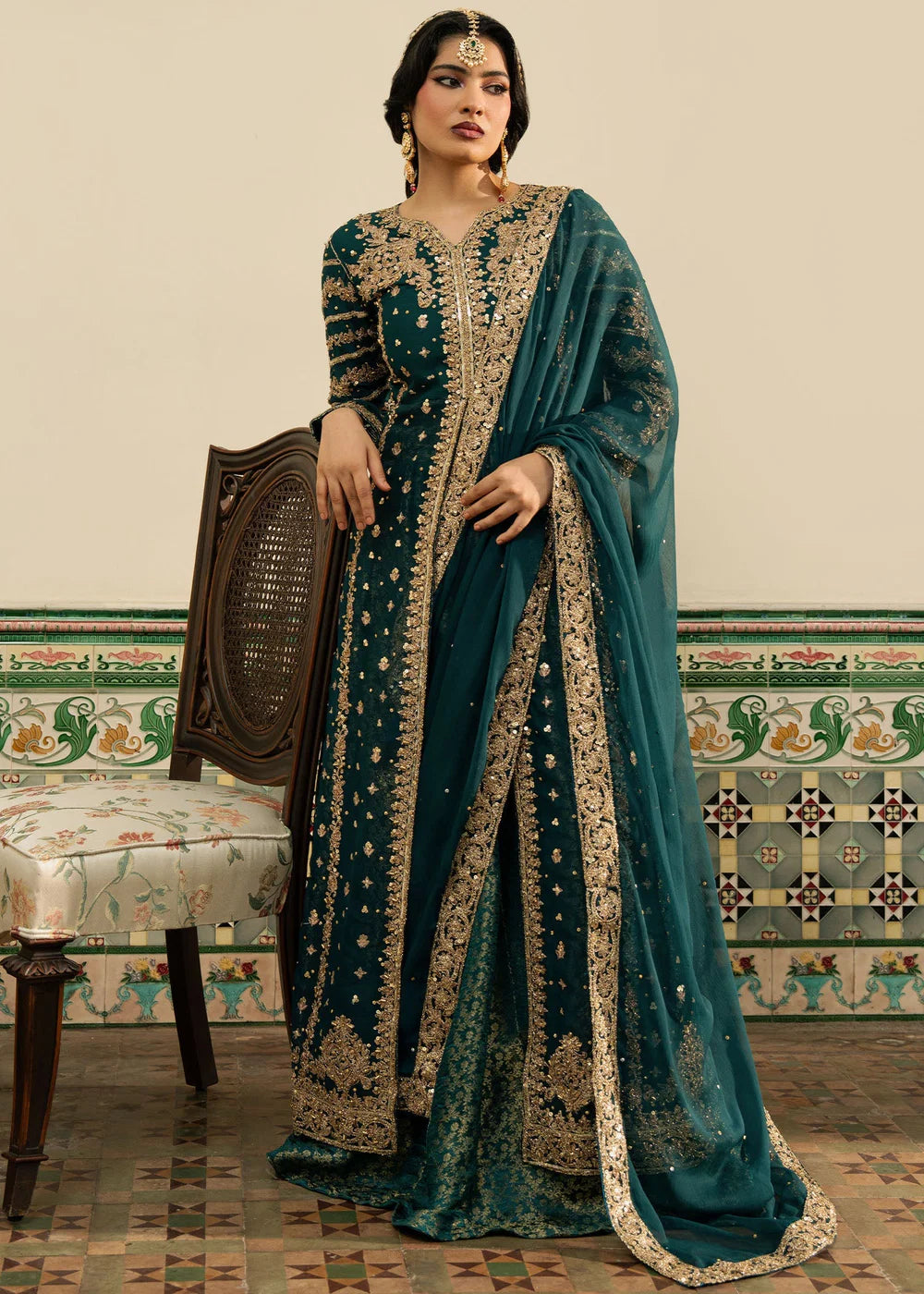 Flared lehenga Chiffon Women's Dress