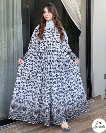 3 Piece Embroidered Maxi Dress