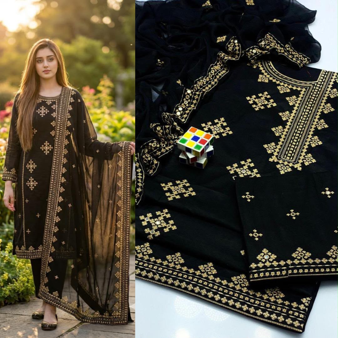 3PIECE Embroidered Summer Collection