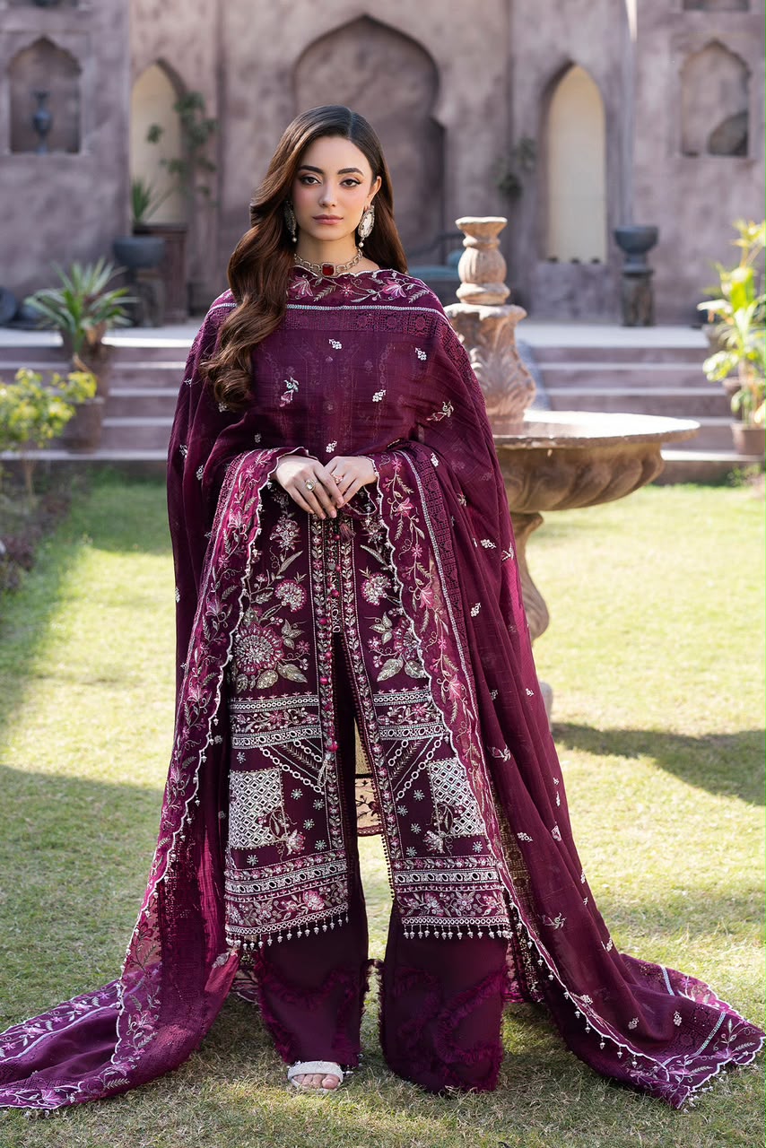 3PIECE Luxury Embroidered Chikenkari Collection