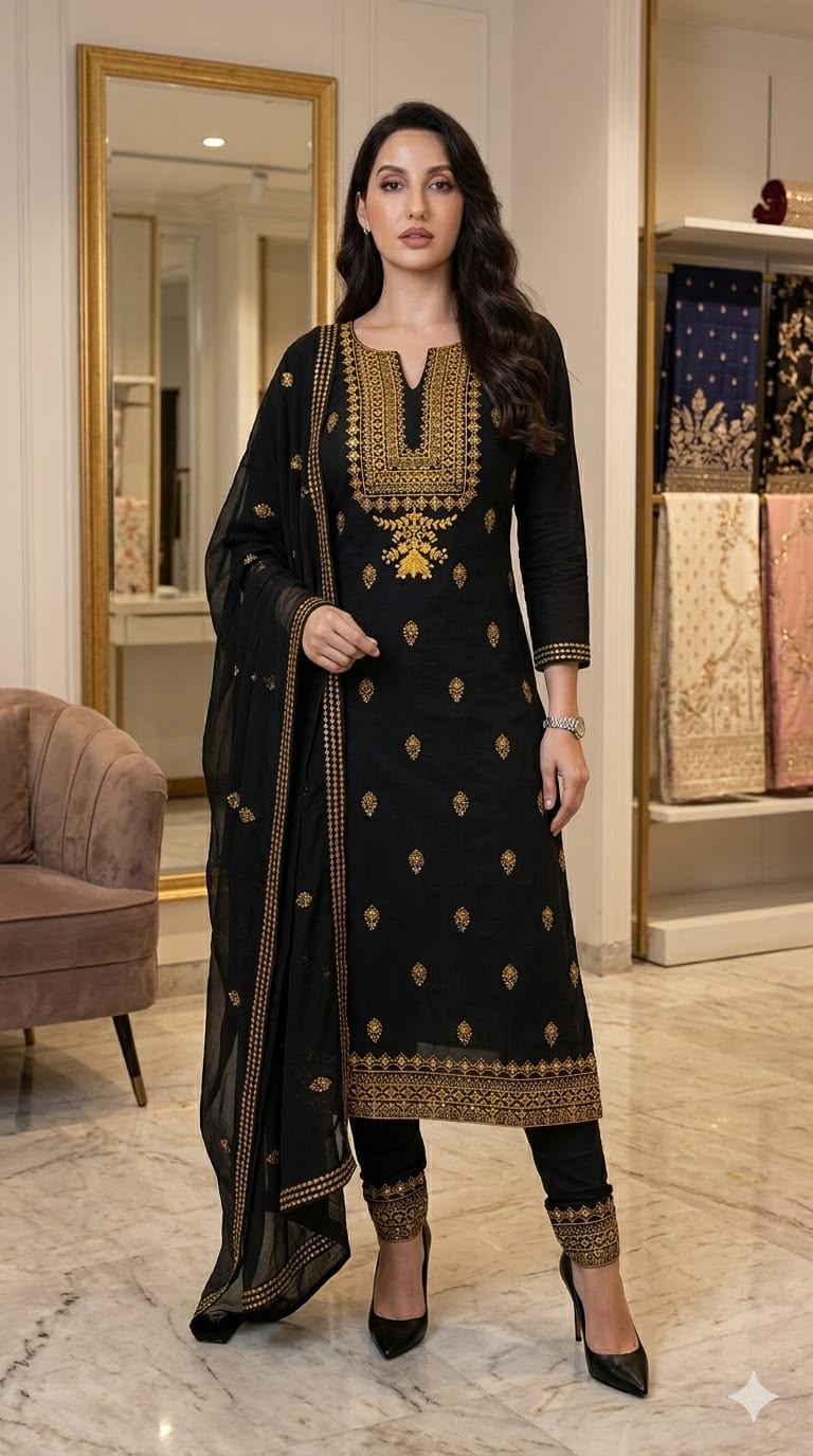 3PIECE Embroidered Sequence Summer Collection