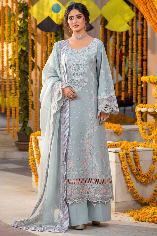 3PIECE Luxury Embroidered Chikenkari Collection