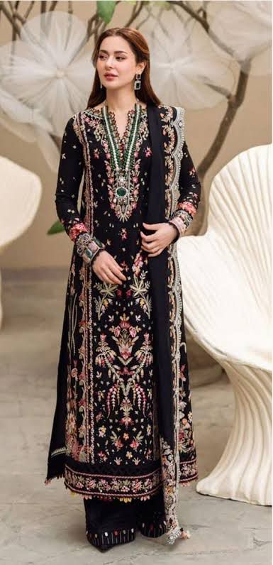 3PIECE Luxury Embroidered Summer Collection