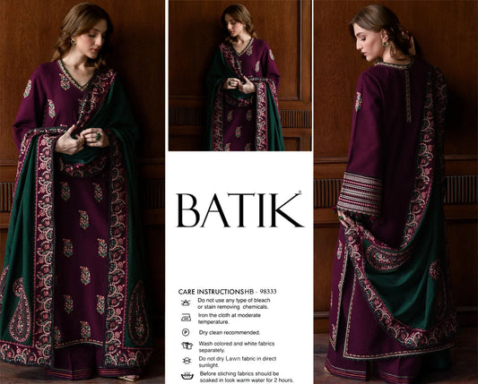 3PIECE Luxury Embroidered Collection