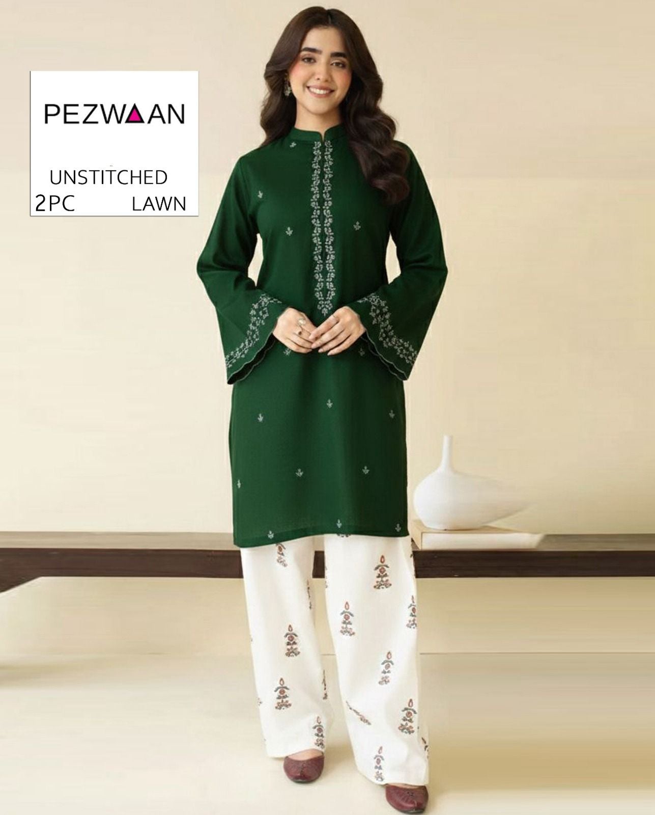 2PC Summer Collection Lawn Suit