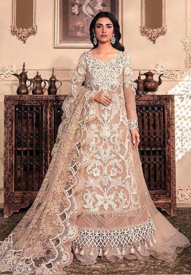 3PIECE Luxury Embroidered Organza & SILK