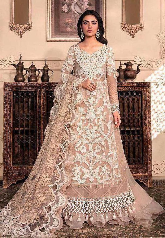 3PIECE Luxury Embroidered Organza & SILK