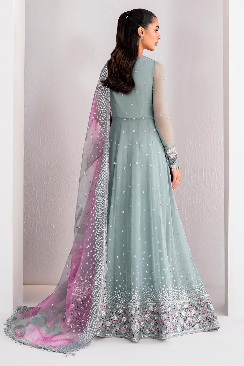 3PIECE Luxury Embroidered Maxi dress